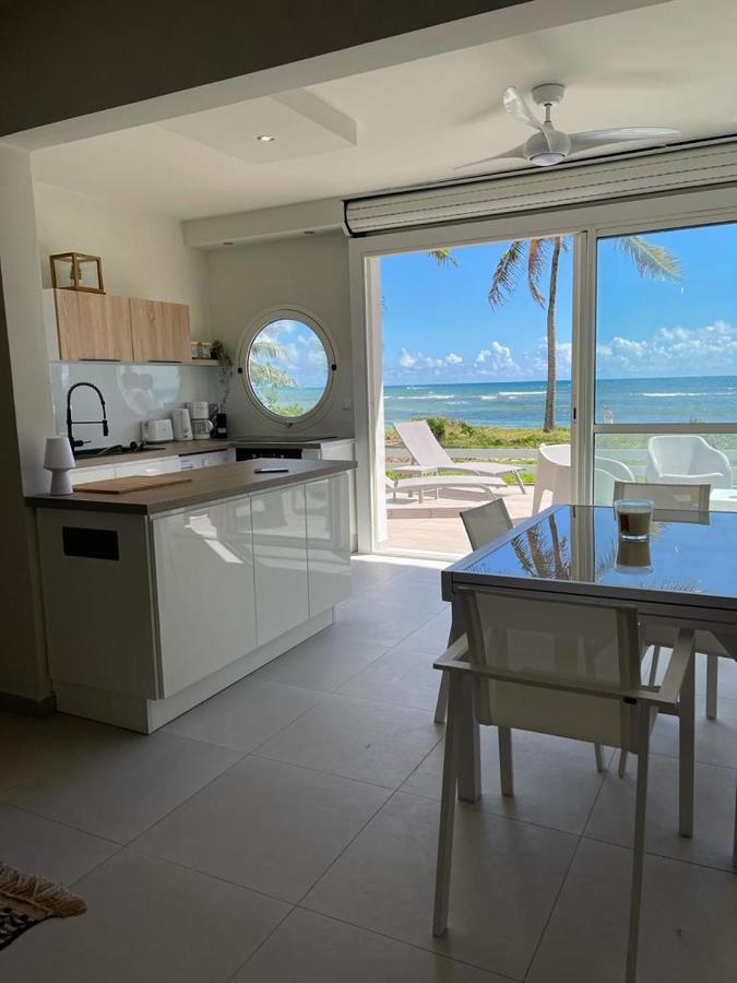 Appartement La Perle, T2 Les Pieds Dans L'Eau A 50M De La Mer Сен-Франсуа Экстерьер фото